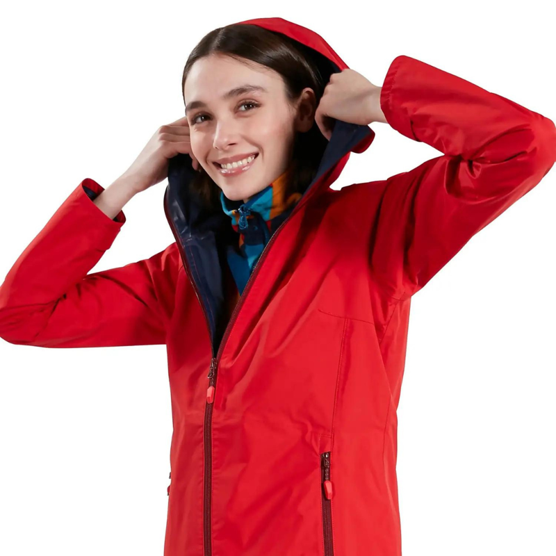 Berghaus Women's Deluge Pro Shell Jacket in Goji Berry-3